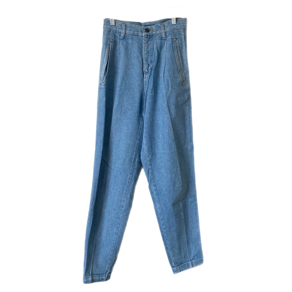 VINTAGE LIZWEAR 80s Jeans High Waisted Tapered Legs Sz 4